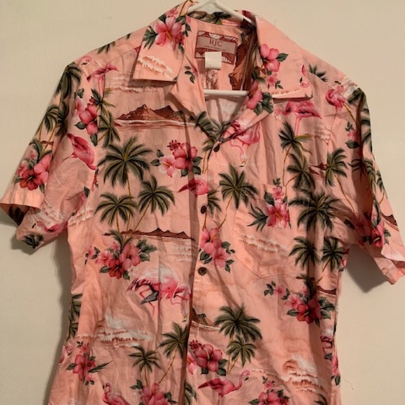 Hawaiian Camp Shirt by RJC - Picture 1 of 6